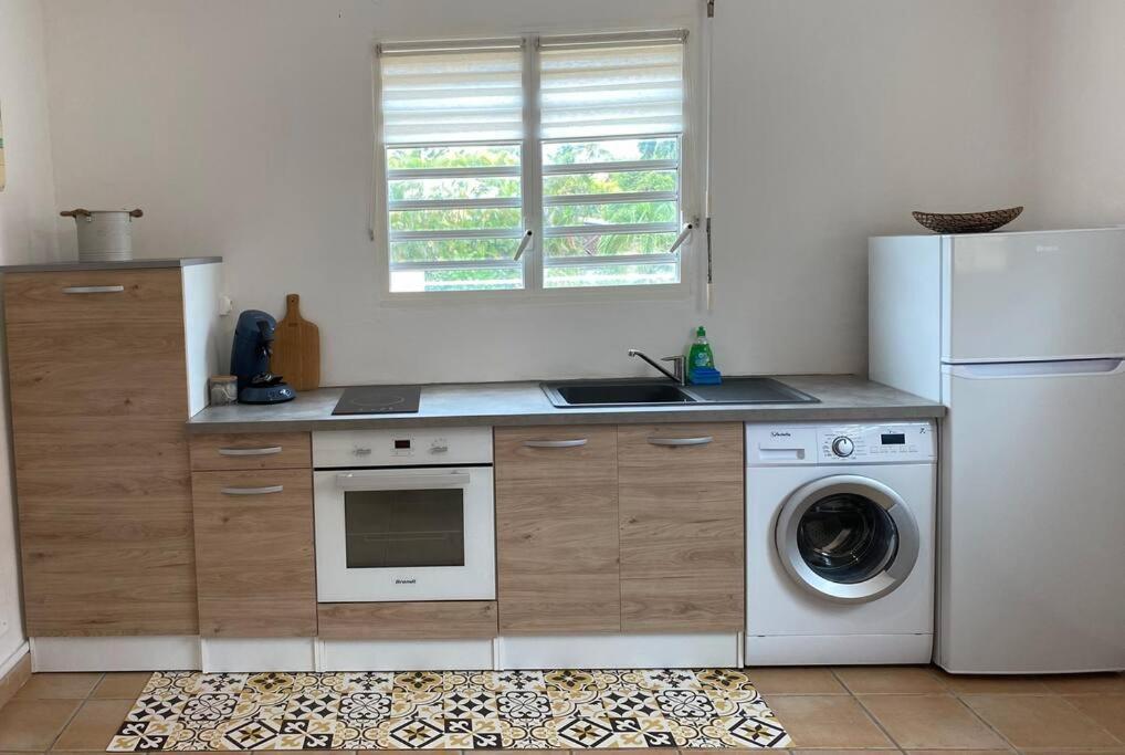 Appartement Cosy & Calme En Rez De Villa Saint-Francois  Bagian luar foto