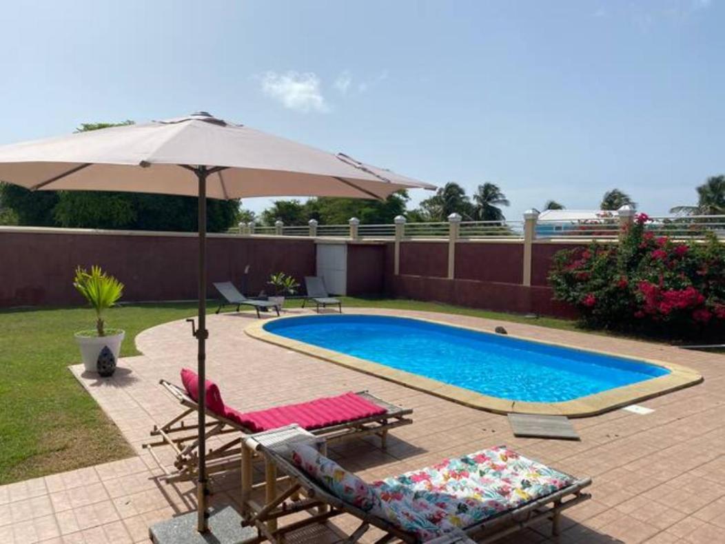 Appartement Cosy & Calme En Rez De Villa Saint-Francois  Bagian luar foto